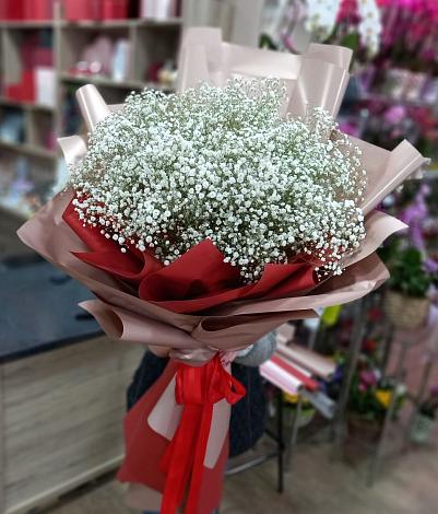 Букет цветов из: Гипсофила в Аничково