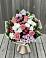 Букет цветов из: Альстромерии, Гвоздики, Розы и Хризантемы в Аничково