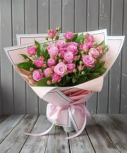 Букет Розовый кустик в Аничково