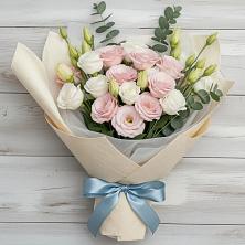 Букет цветов из:  Лизиантусы в Аничково