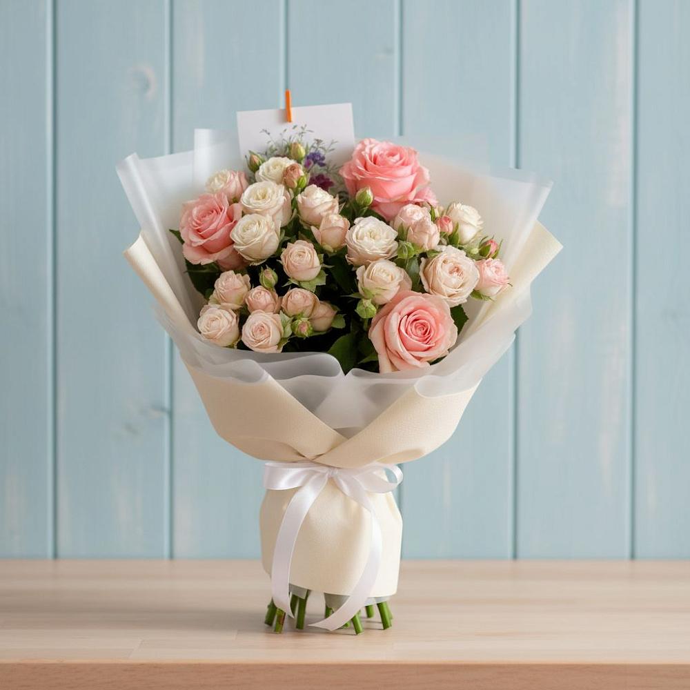 Букет цветов из: Розы в Аничково