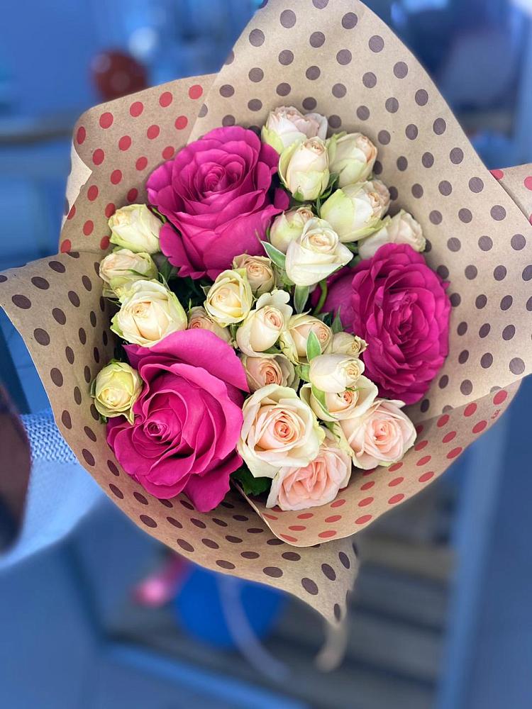 Букет цветов из: Розы в Аничково