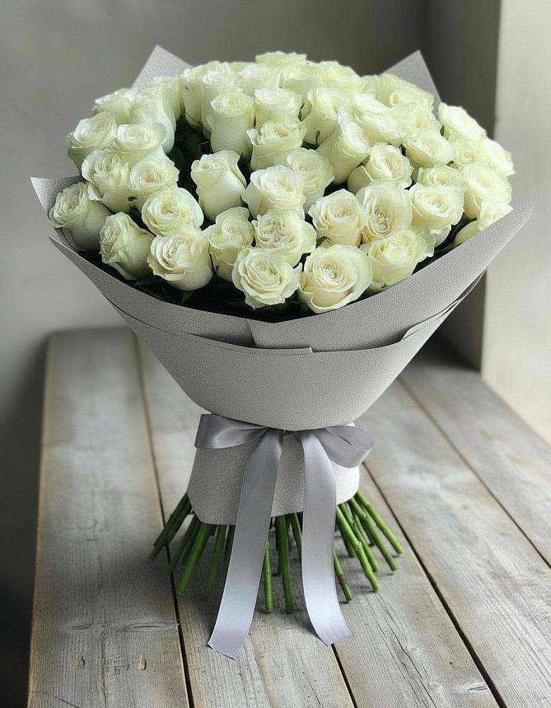 Букет 35 Белых роз в Аничково