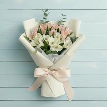 Букет цветов из:  Альстромерии в Аничково