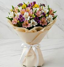 Букет цветов из:  Альстромерии в Аничково