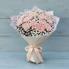 Букет цветов из:  Гвоздики #REPLACE_PRED# Аничково