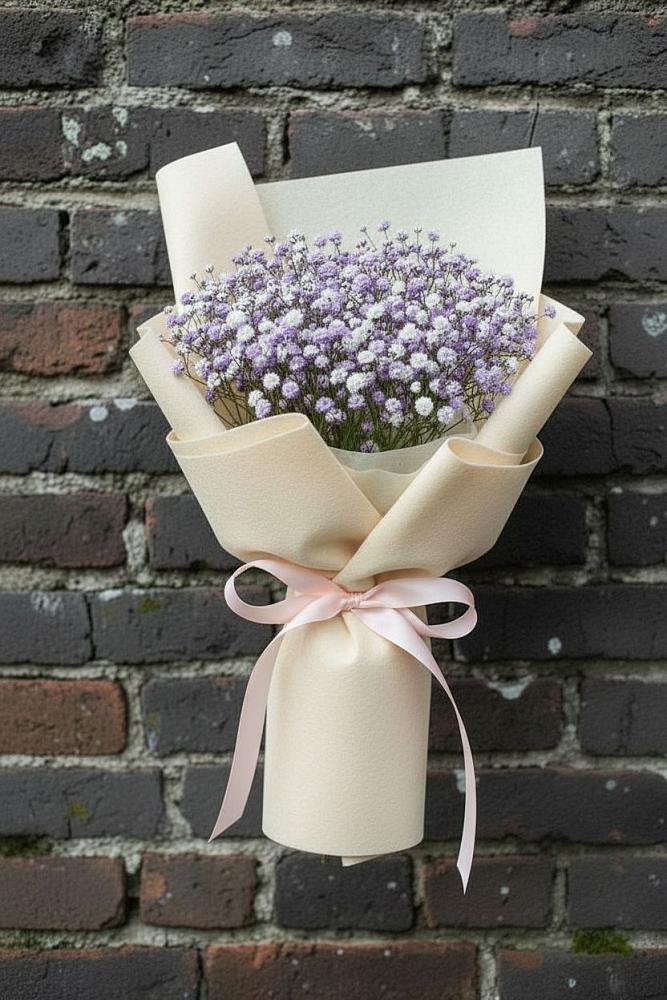 Букет цветов из: Гипсофила в Аничково