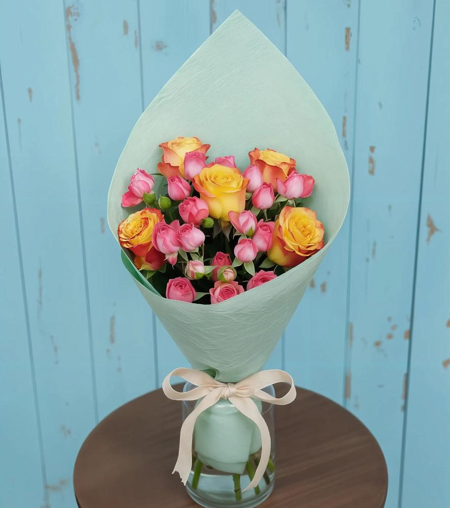 Букет цветов из: Розы в Аничково