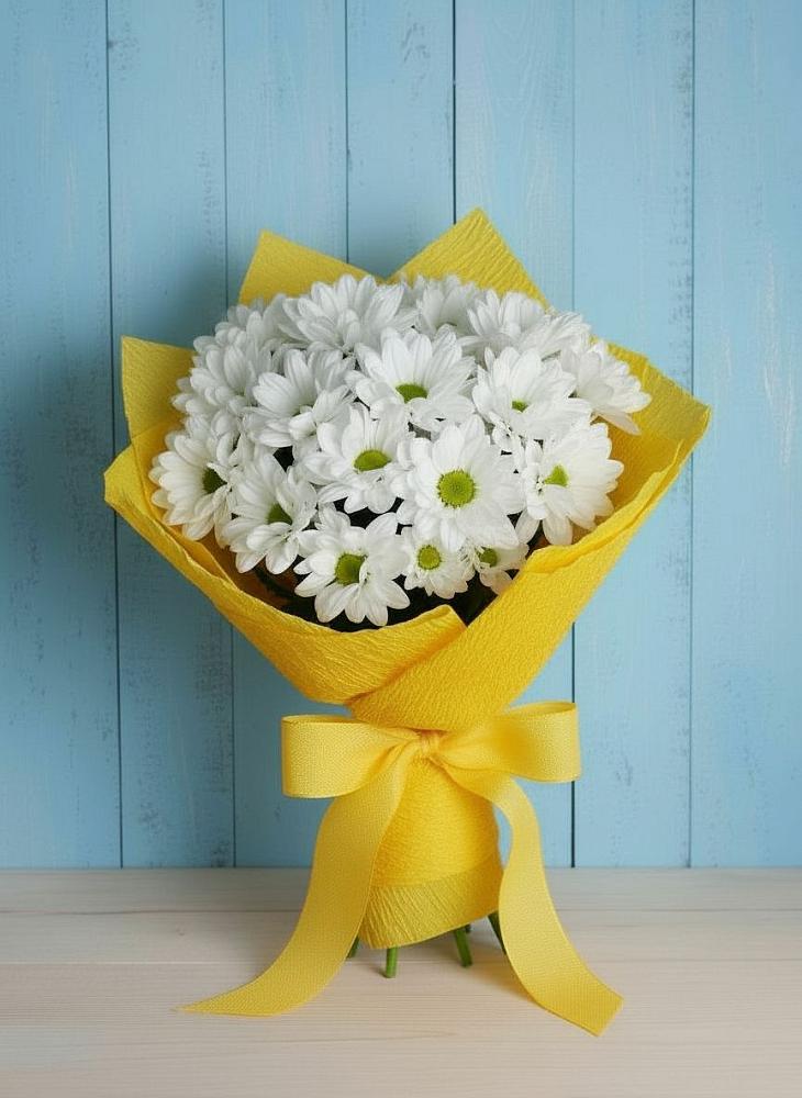 Букет цветов из: Хризантемы в Аничково