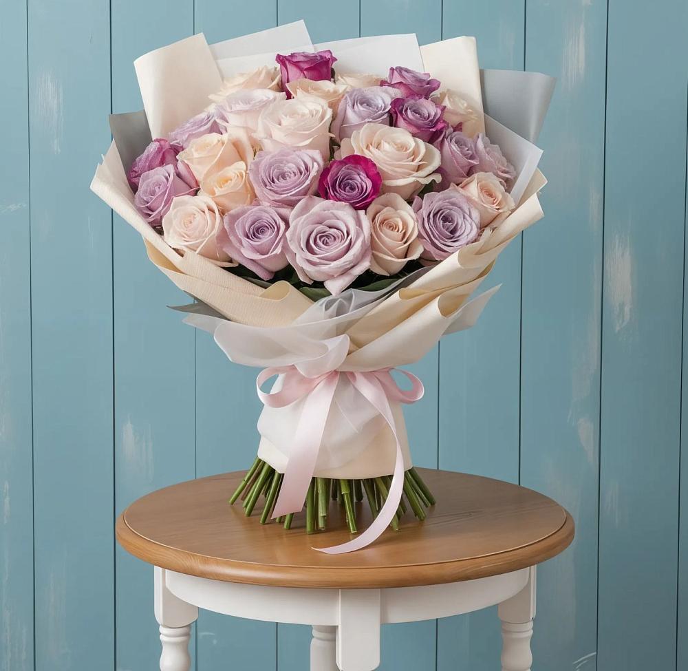 Букет цветов из: Розы в Аничково