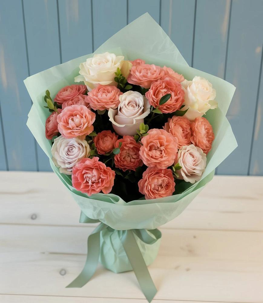 Букет цветов из: Розы в Аничково