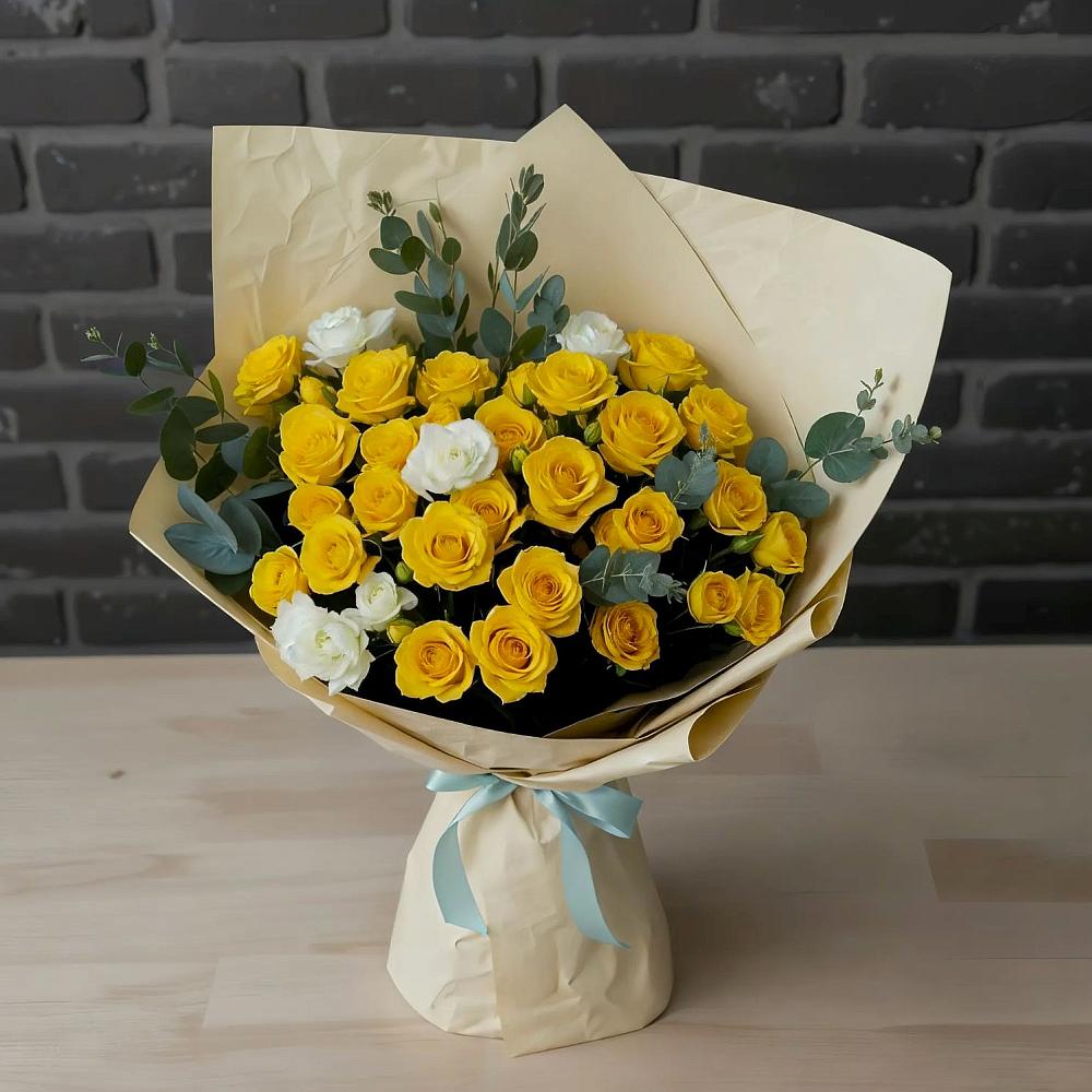 Букет цветов из: Розы в Аничково