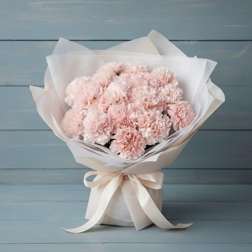 Букет цветов из: Гвоздики в Аничково