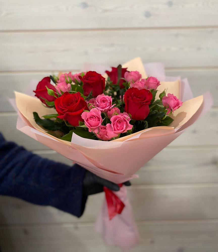 Букет цветов из: Розы в Аничково