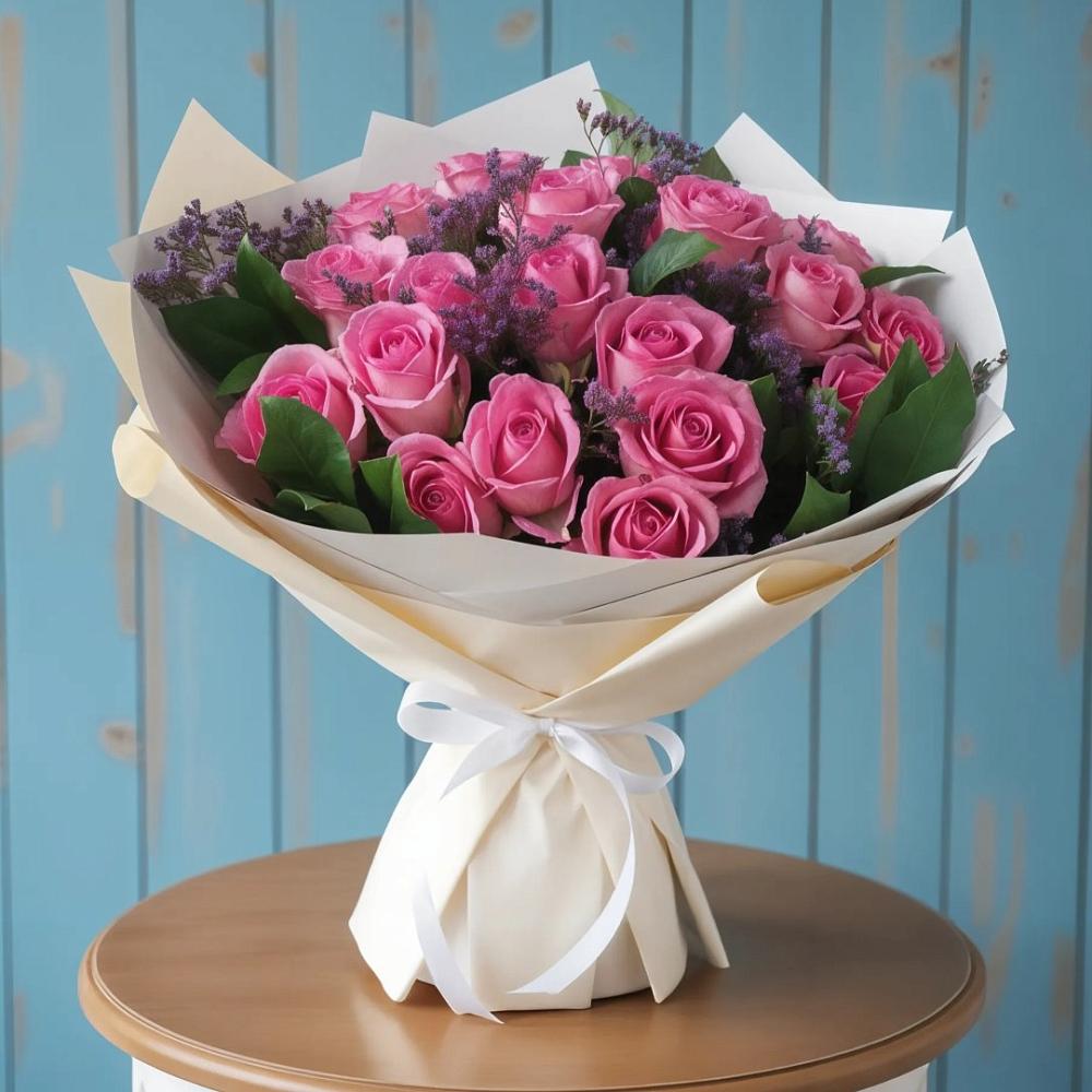 Букет цветов из: Розы в Аничково