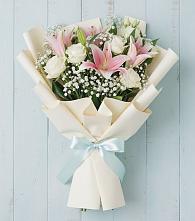 Букет цветов из:  Лилии в Аничково