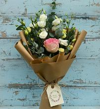 Букет цветов из:  Розы и Лизиантусы #REPLACE_PRED# Аничково
